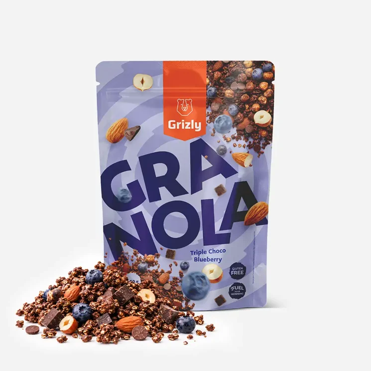 Granola hořká čokoláda s borůvkami 6 x 450 g