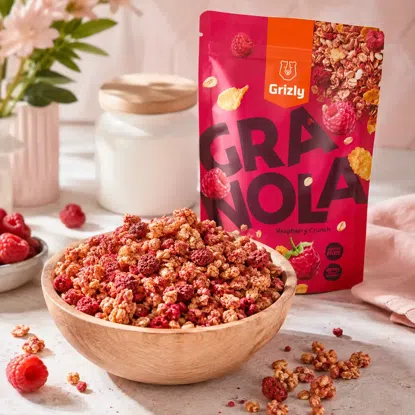 Granola malinová 6 x 450 g