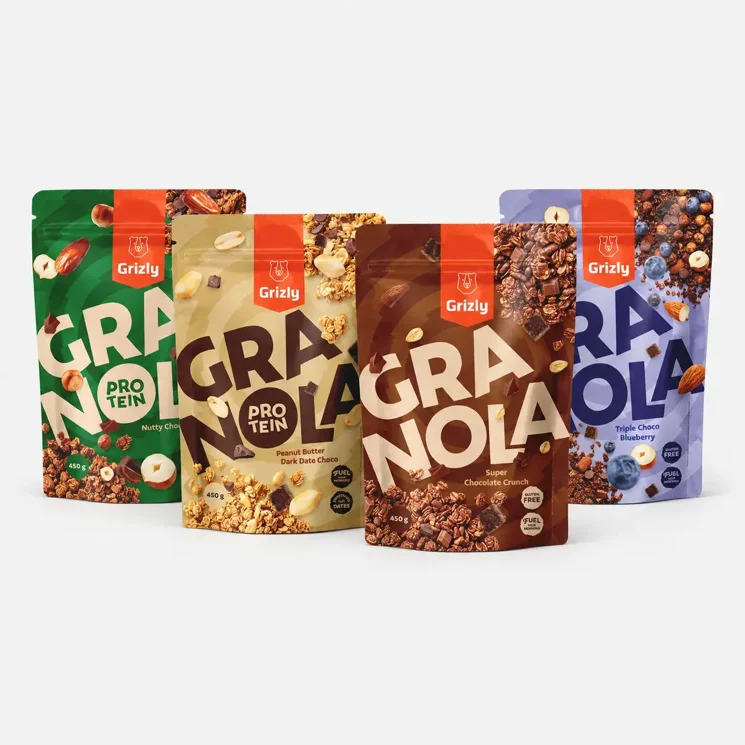 Granola set Čokoládové ráno (4 x 450 g)