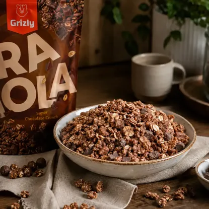 Granola super čokoládová