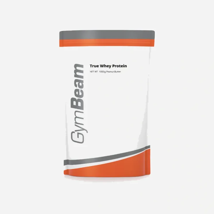 GymBeam Protein True Whey arašídové máslo 6 x 1000 g
