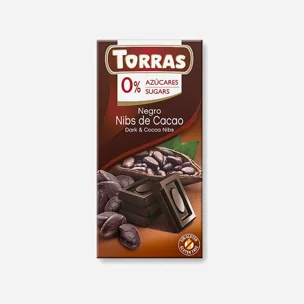 Hořká čokoláda s kakaovými boby 5 x 75 g