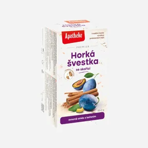 Horká švestka se skořicí