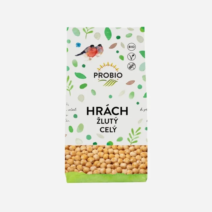 Hrách žlutý celý BIO