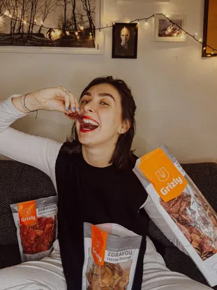 Jablka sušená tasty plátky – se skořicí