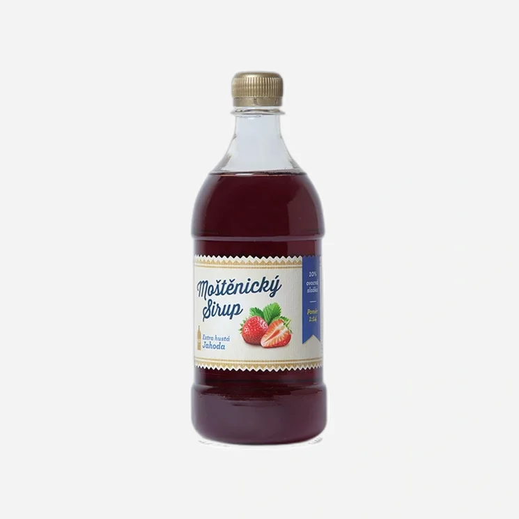 Jahodový sirup 12 x 700 ml