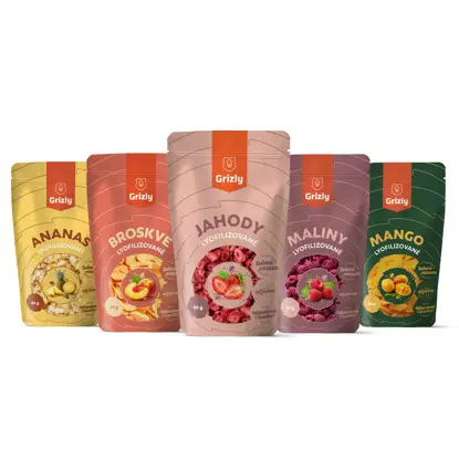 Jahody lyofilizované 5 x 50 g