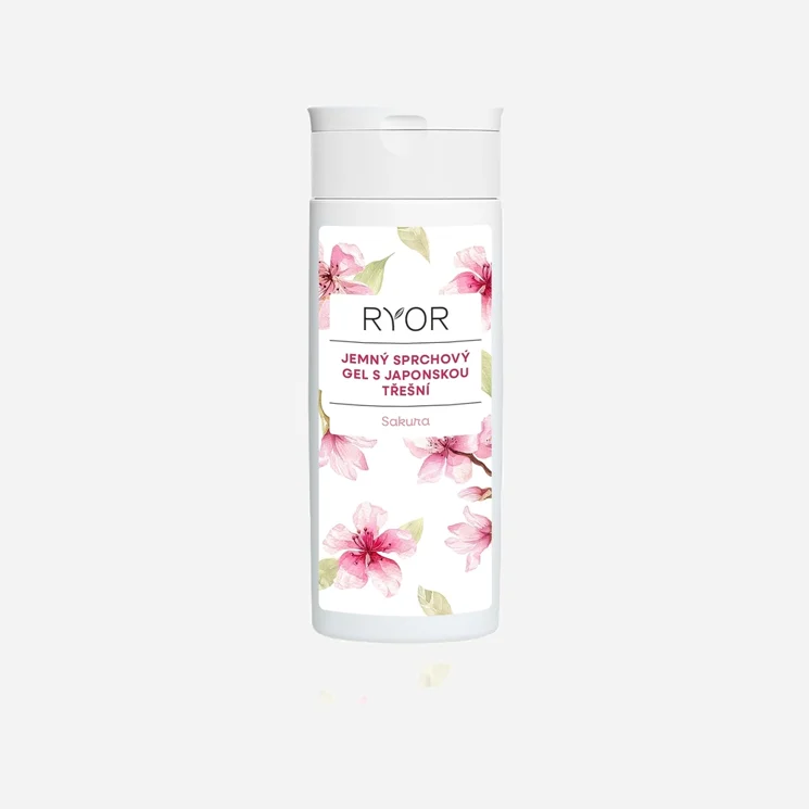 Jemný sprchový gel s japonskou trešní 6 x 200 ml