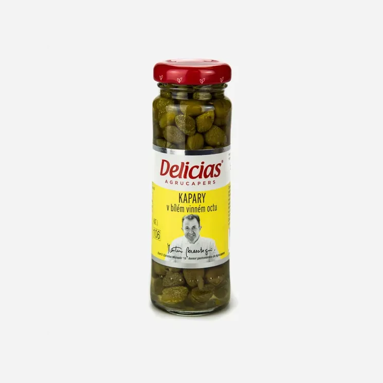 Kapary ve vinném octu 6 x 106 ml