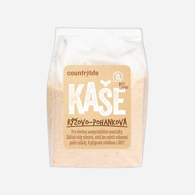 Kaše rýžovo-pohanková