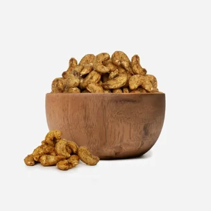 Kešu pražené s wasabi a datlovou šťávou 12 x 250 g