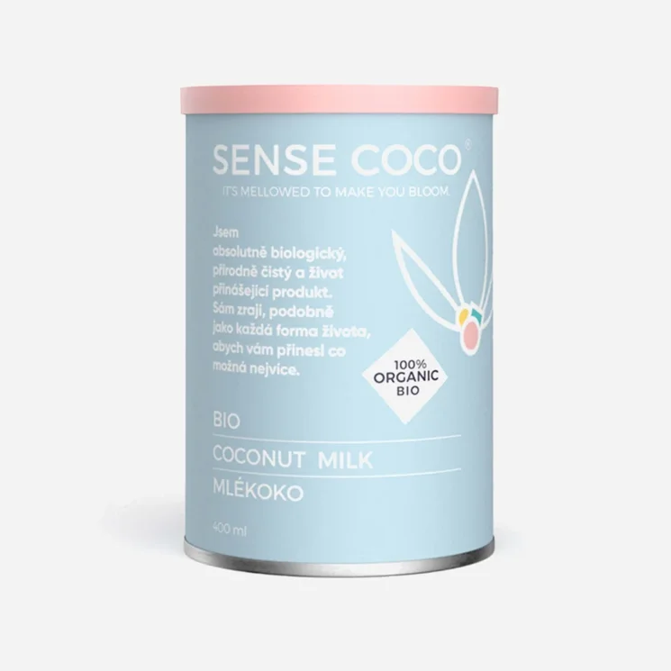 Kokosové mléko  BIO 12 x 400 ml