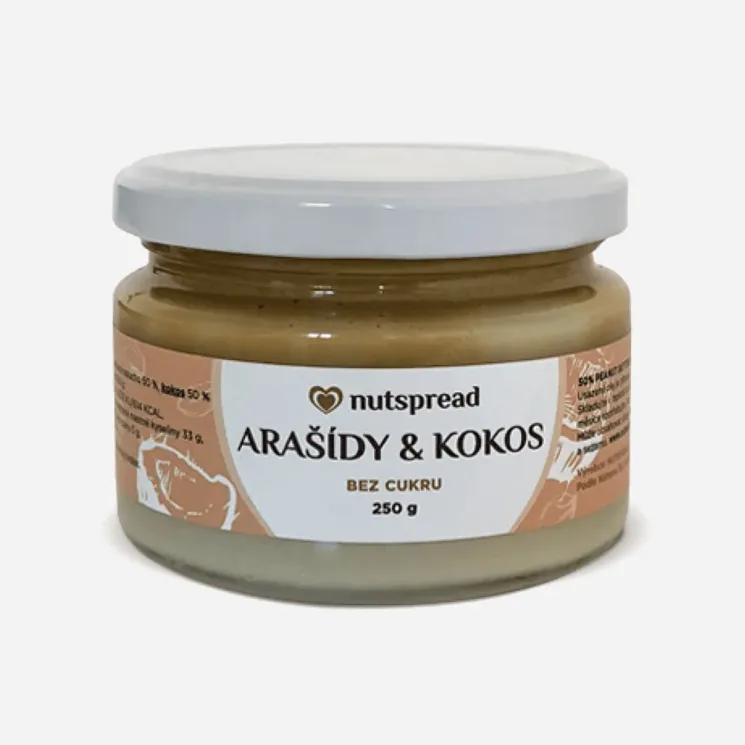 Kokosovo - arašídové máslo