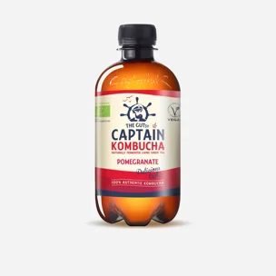 Kombucha granátové jablko BIO 12 x 400 ml