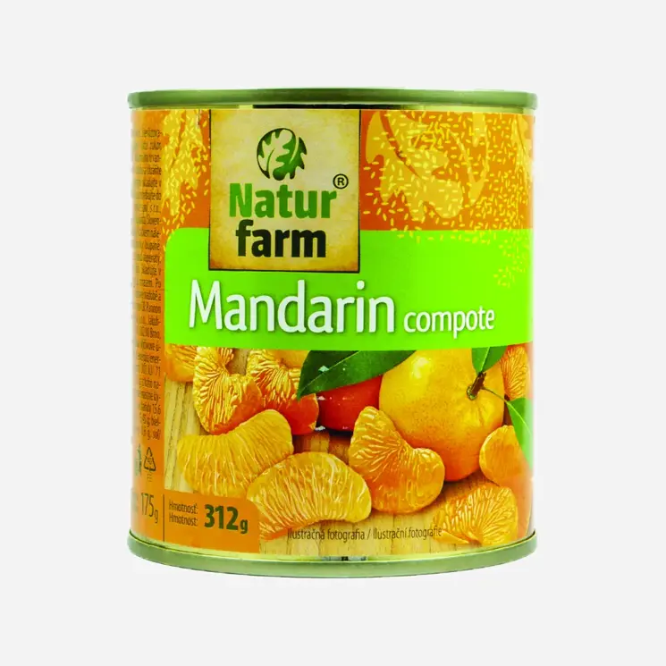 Kompot mandarinky 6 x 312 g