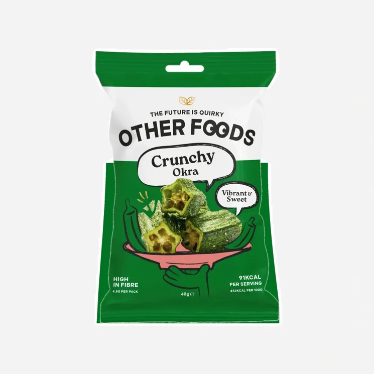 Křupavé okra chipsy