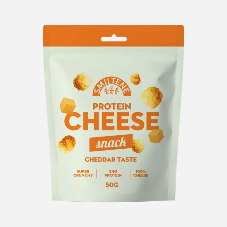 Křupavé sýrové kuličky s příchutí cheddar sýru