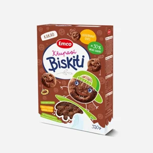 Křupaví Biskiti kakao 6 x 350 g