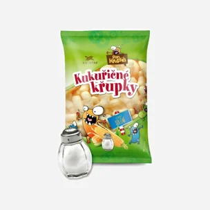 Křupky kukuřičné jemně solené