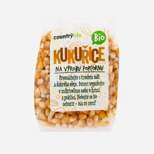 Kukuřice na výrobu popcornu BIO