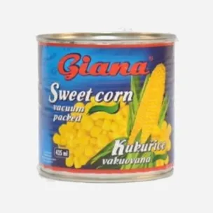 Kukuřice vakuovaná 6 x 425 ml