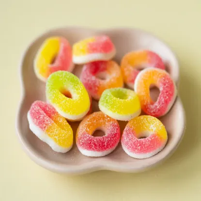 Kyselé mini kroužky