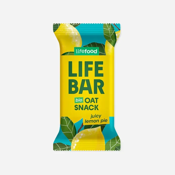 Lifebar Oat snack citronový BIO
