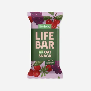 Lifebar Oat snack ovocný BIO 12 x 40 g
