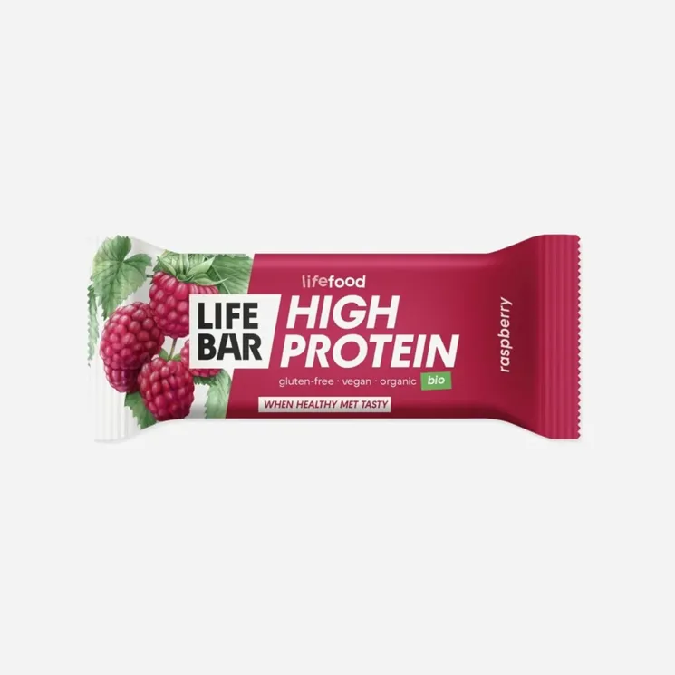 Lifebar Protein tyčinka malinová BIO 1250N