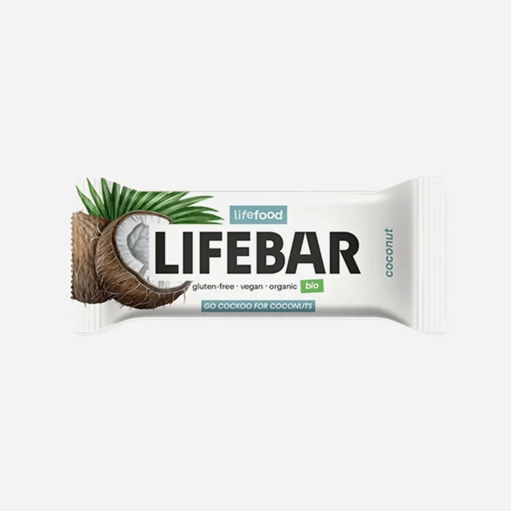Lifebar Tyčinka kokosová raw BIO 12 x 40 g