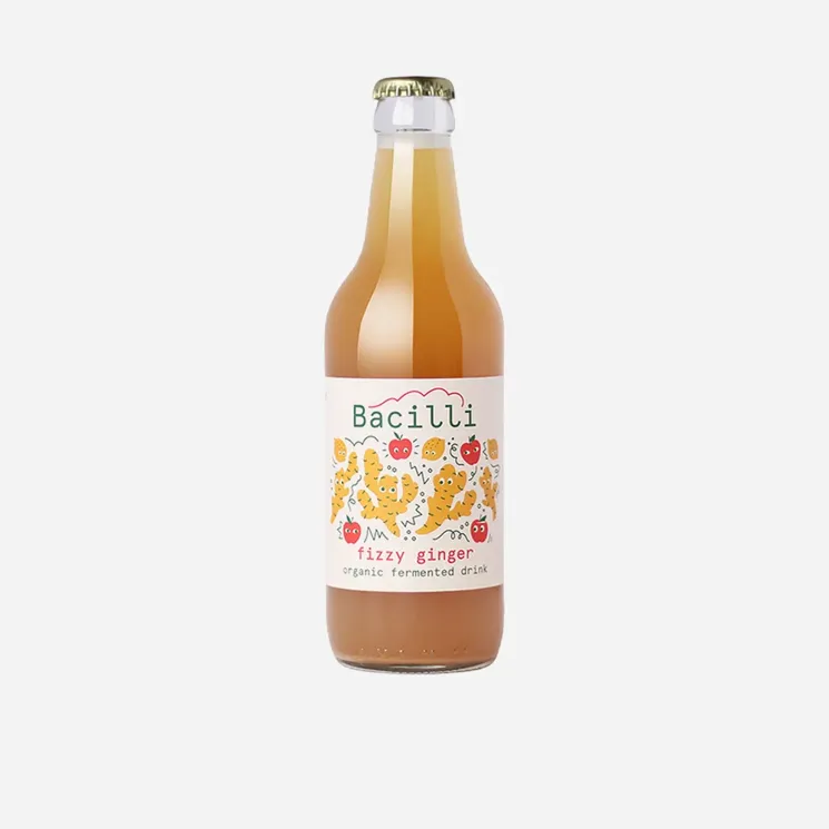 Limonáda fizzy ginger BIO