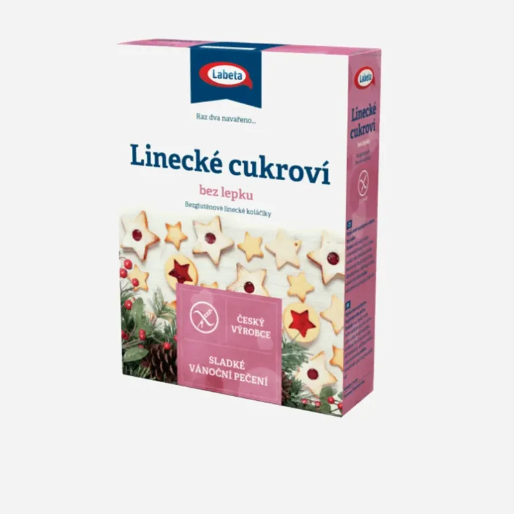 Linecké cukroví bez lepku - směs 6 x 255 g
