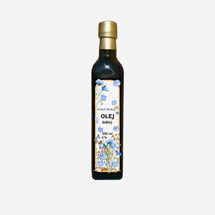 Lněný olej 6 x 500 ml