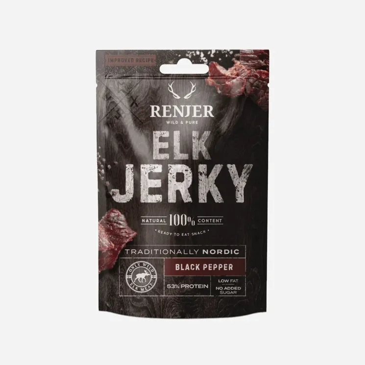 Losí jerky s černým pepřem 6 x 25 g