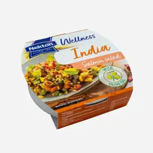 Lososový salát WELLNESS INDIA 6 x 160 g