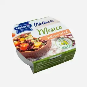 Lososový salát WELLNESS MEXICO 6 x 160 g