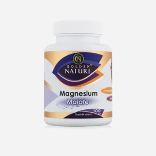 Magnesium Malate (hořčík) a vitamin B6 6 x 100 kapslí