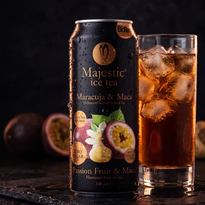 Majestic ice tea maracuja & maca