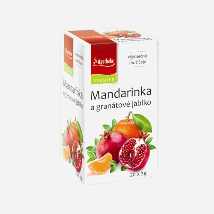 Mandarinka a granátové jablko 6 x 40 g