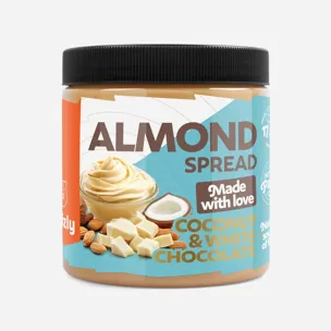 Mandlový krém s bílou čokoládou a kokosem 6 x 500 g