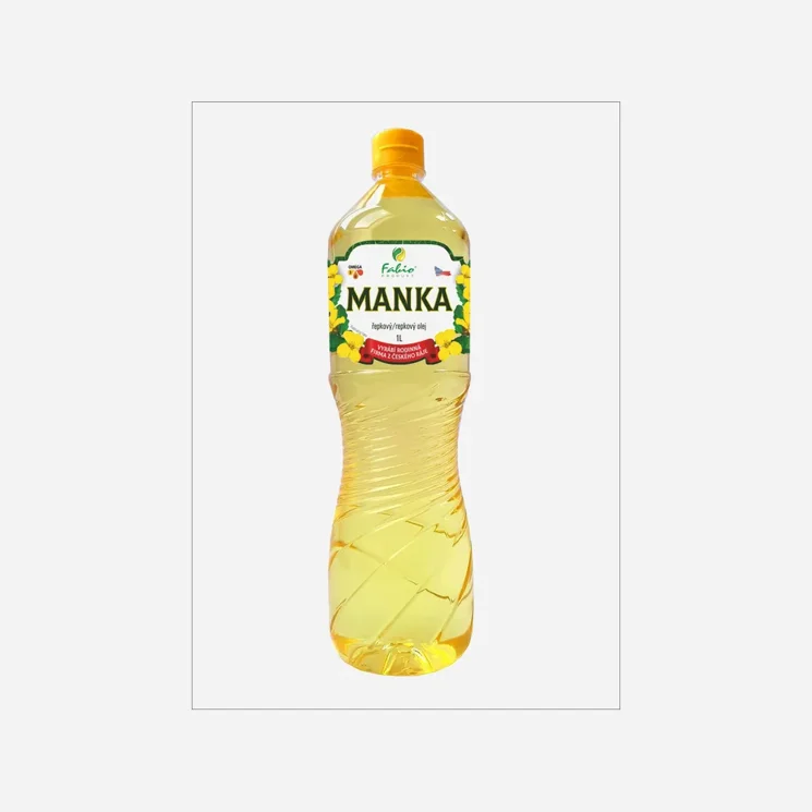 Manka Řepkový olej 12 x 1000 ml