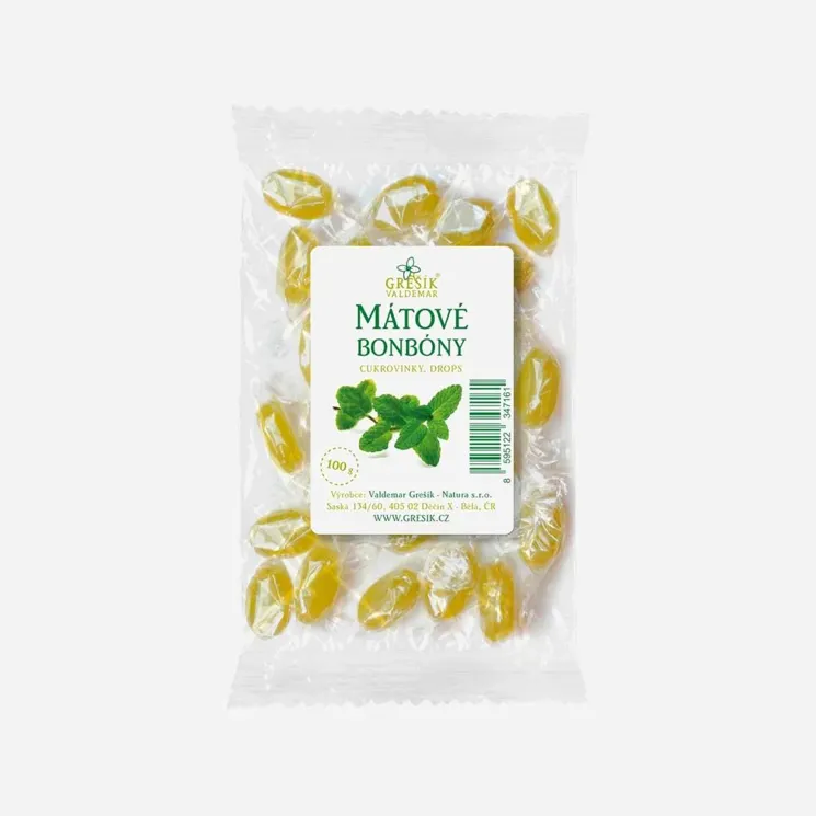 Mátové bonbóny 6 x 100 g
