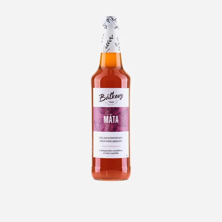 Mátový sirup