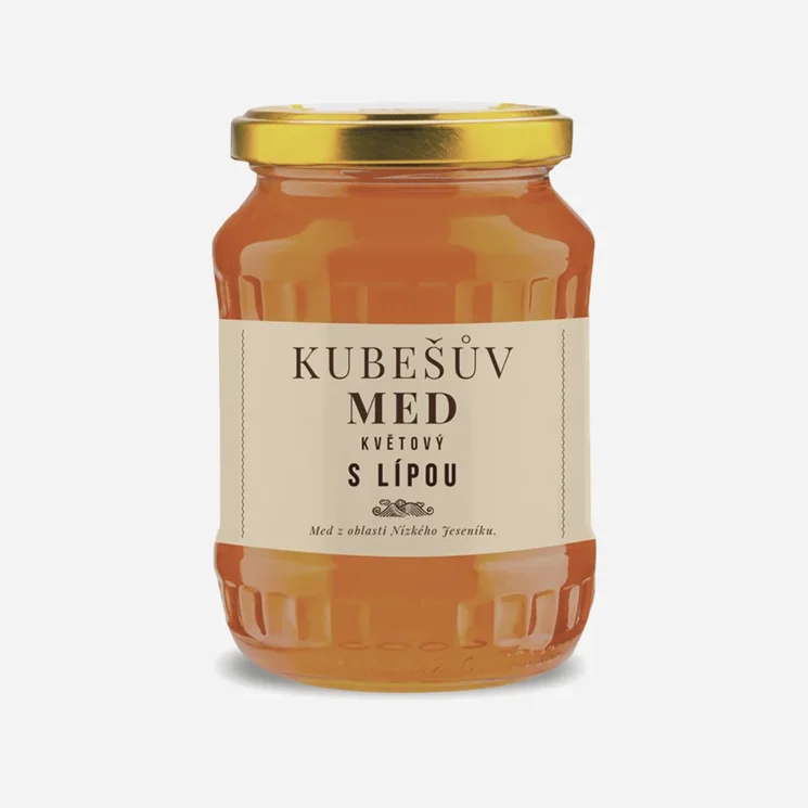 Med květový s lípou