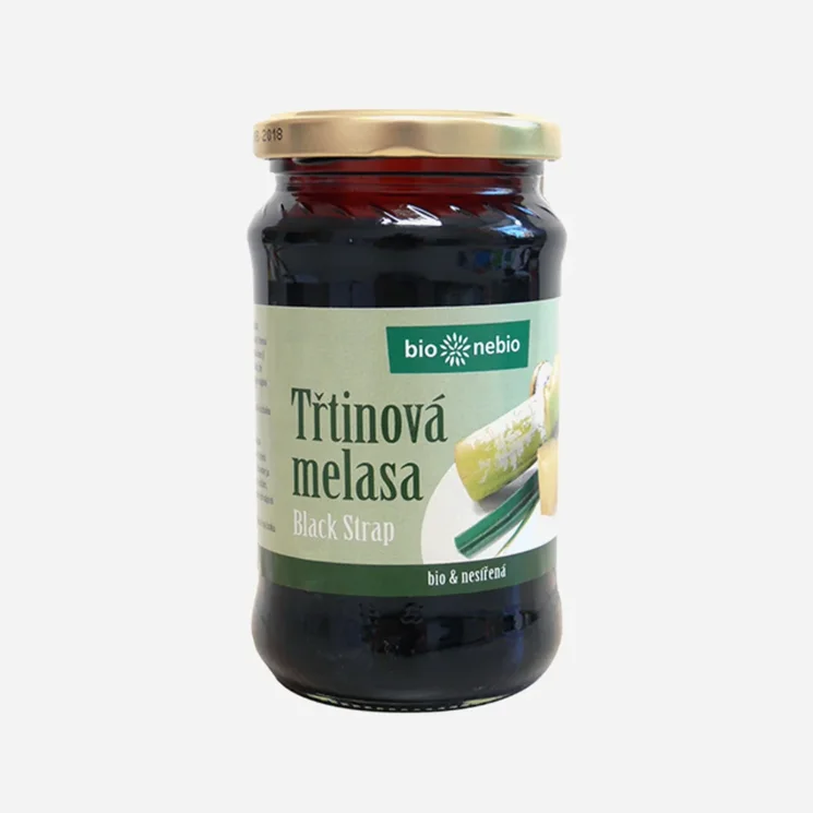 Melasa třtinová nesířená BIO 6 x 450 g