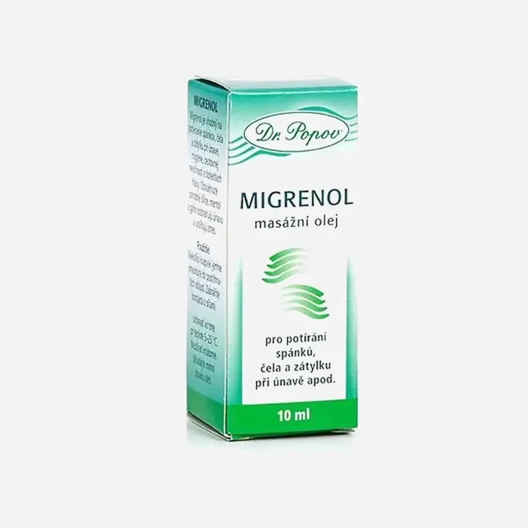 Migrenol masážní olej 6 x 10  ml