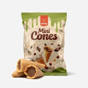 Mini kornoutky lískooříškové 6 x 150 g
