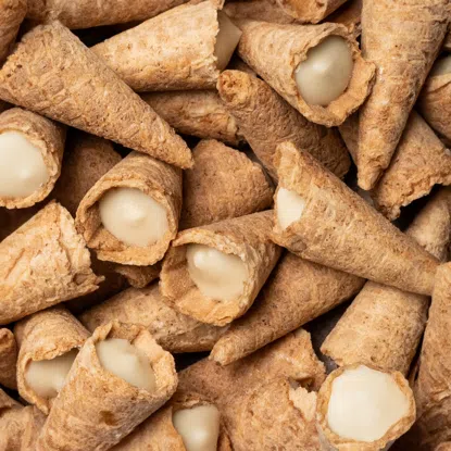 Mini kornoutky s bílou čokoládou 6 x 150 g