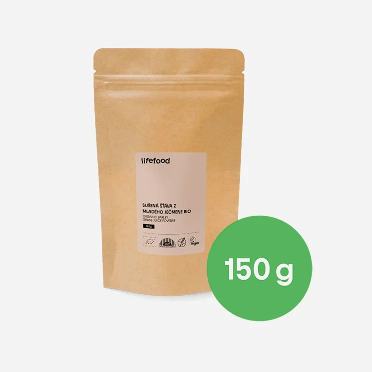 Mladý ječmen – sušená šťáva BIO 12 x 150 g