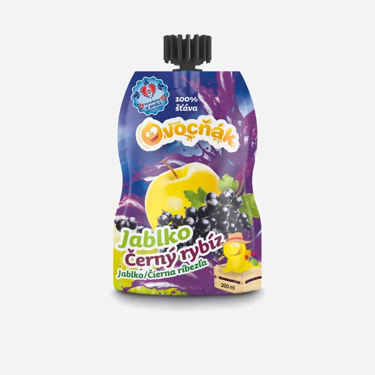 Mošt jablko a černý rybíz 12 x 200 ml